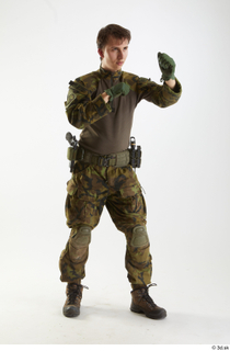  Photos Johny Jarvis Pose  6 defensive poses fighting poses standing whole body 0008.jpg